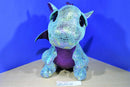 Ty Beanie Boos Cinder Sparkle Green Dragon 2017 Beanbag Plushes