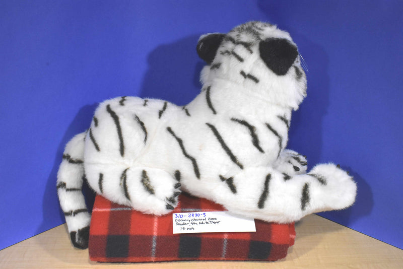 Discovery Channel Wild Life Sundar White Bengal Tiger 2000 Plush