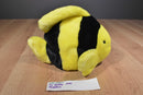 Ty Beanie Buddy Bubbles the Angel Fish 1998 Beanbag Plush