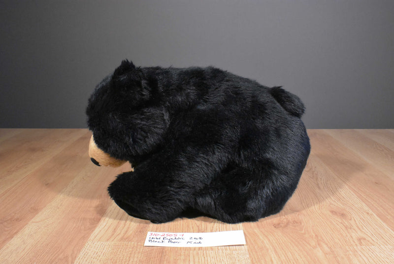 Wild Republic Black Bear 2008 Beanbag Plush