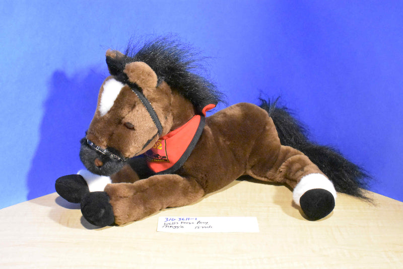 Wells Fargo Maggie Brown Pony Beanbag Plush