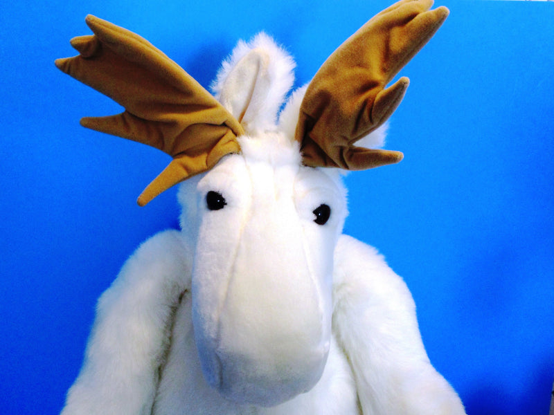 Commonwealth White Molly Moose 1998 Plush