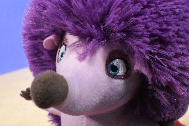 Toy Factory Blue Sky Ferdinand Una Purple Hedgehog Plush