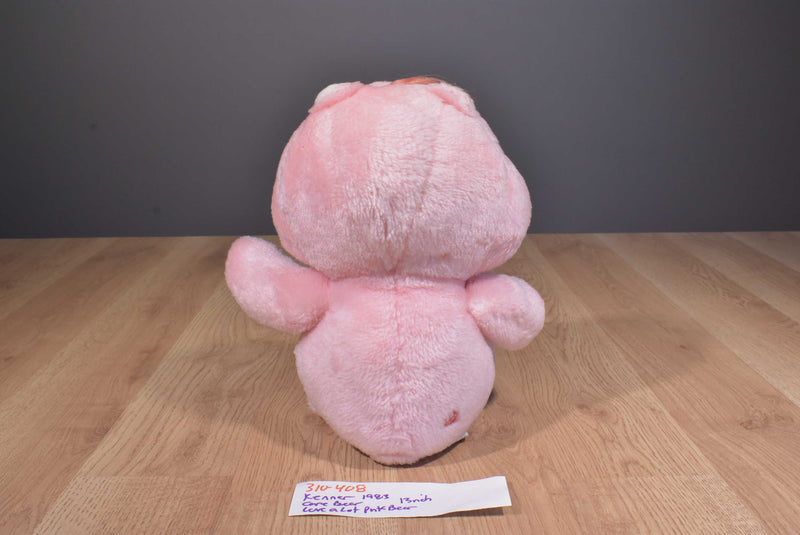 Kenner Care Bears Love A lot Pink Bear 1983 Plush