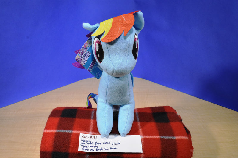 Hasbro My Little Pony Rainbow Dash Seahorse 2016 Plush