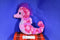 Wild Republic Sweet and Sassy Pink Sea Horse 2011 Plush