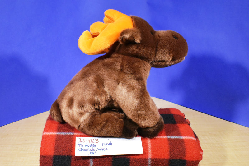 Ty Beanie Buddy Chocolate Moose 1999 Beanbag Plush