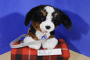 Build-A-Bear Promise Pet Bernese Mountain Dog White Brown Black Plush