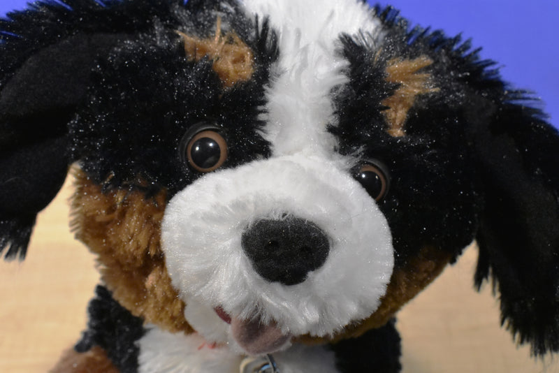 Build-A-Bear Promise Pet Bernese Mountain Dog White Brown Black Plush