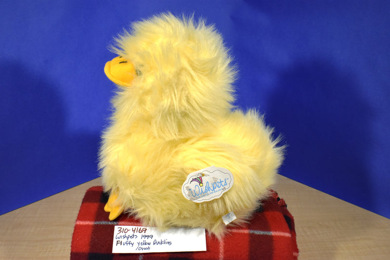 Wishpets Mr. Fluff Yellow Duck 1999 Plush