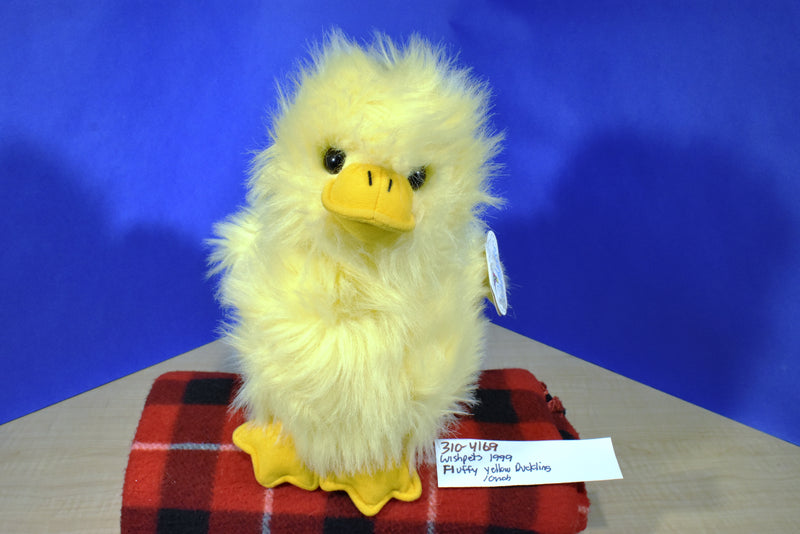 Wishpets Mr. Fluff Yellow Duck 1999 Plush