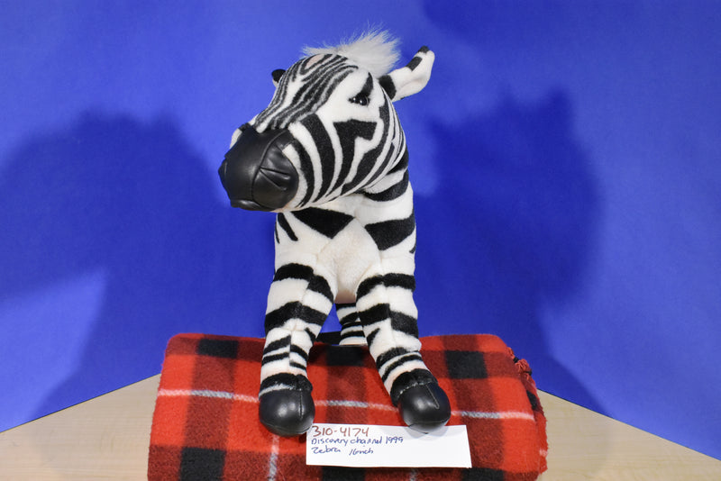 Discovery Channel Wild Life Tanza the Plains Zebra 1999 Plush