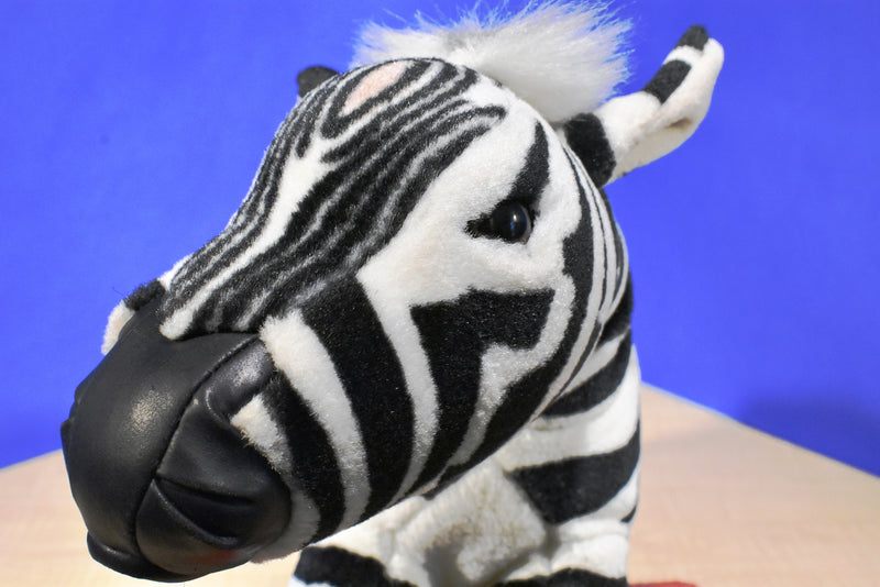 Discovery Channel Wild Life Tanza the Plains Zebra 1999 Plush