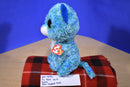 Ty Beanie Boos Leona Blue Leopard 2014 Beanbag Plush