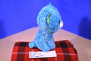 Ty Beanie Boos Leona Blue Leopard 2014 Beanbag Plush