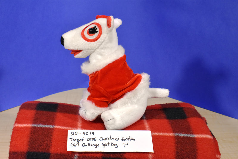 Target Bullseye Girl Christmas Edition 2005 Plush