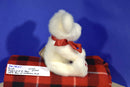 Boyd's Peppermint P. Bear White Polar Bear Jointed 2000 Beanbag Plush