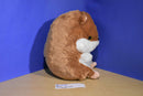 Nanco Brown and White Hamster Plush