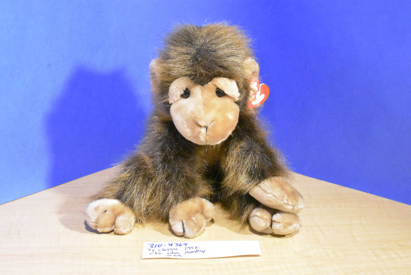 Ty Classic Cha Cha Brown Monkey 1998 Beanbag plush