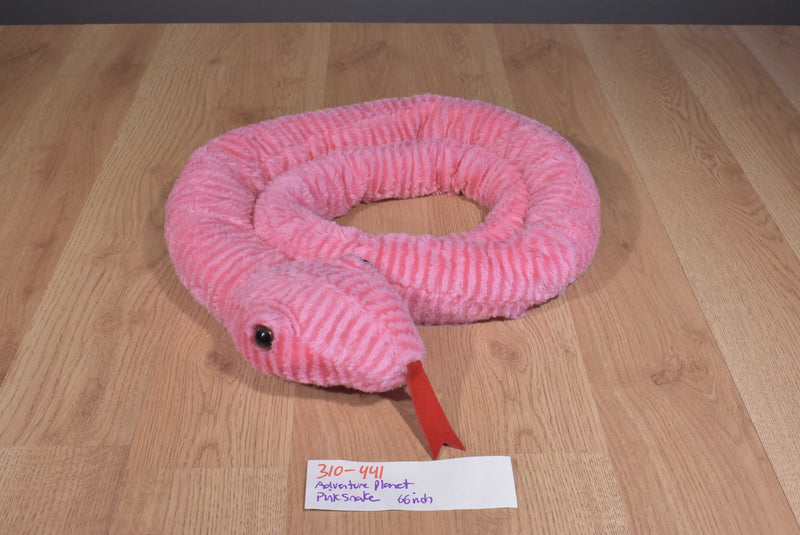 Adventure Planet Pink Snake Plush