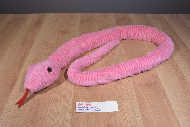 Adventure Planet Pink Snake Plush