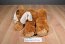 Hugfun Graham Brown Puppy Bomber Hat 2006 Beanbag Plush