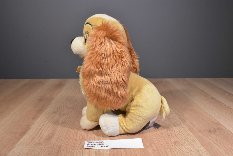 Disney Store Lady and The Tramp Lady Beanbag Plush