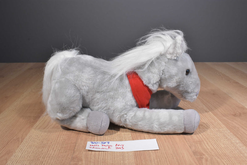 Wells Fargo Shamrock Dapple Grey Pony 2013 Plush