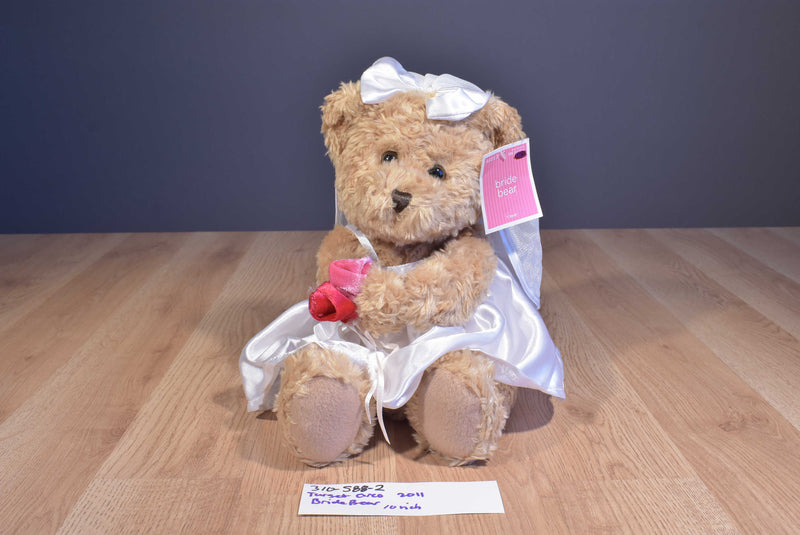 Circo Bride Bear 2011 Beanbag Plush