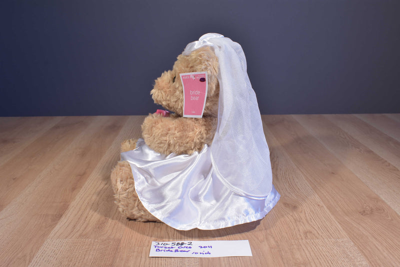 Circo Bride Bear 2011 Beanbag Plush