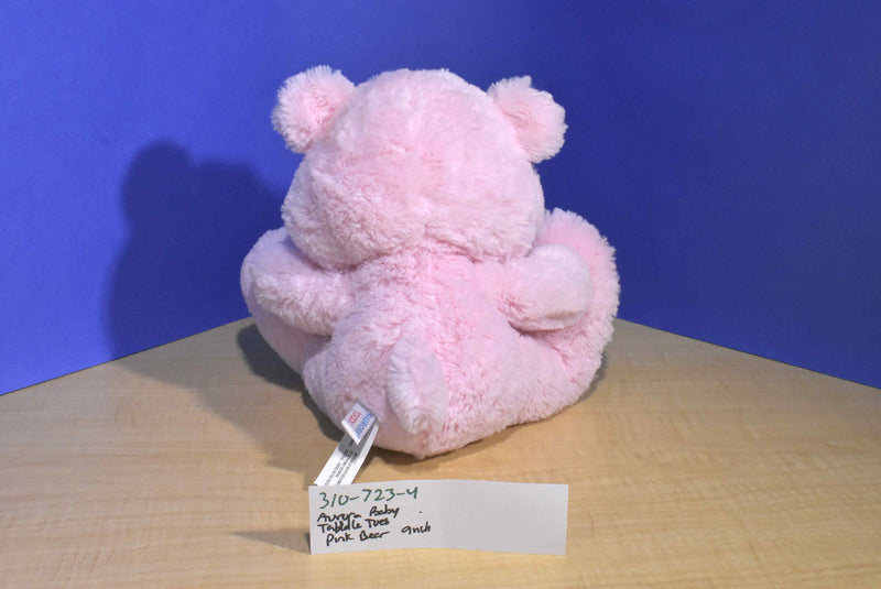 Aurora Baby Taddle Toes Pink Teddy Bear Plush