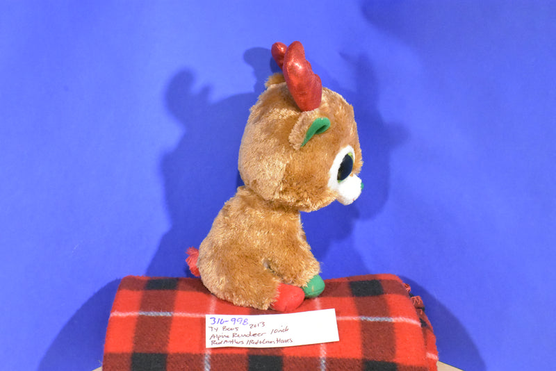 Ty Beanie Boos Alpine Reindeer 2013 Beanbag Plush