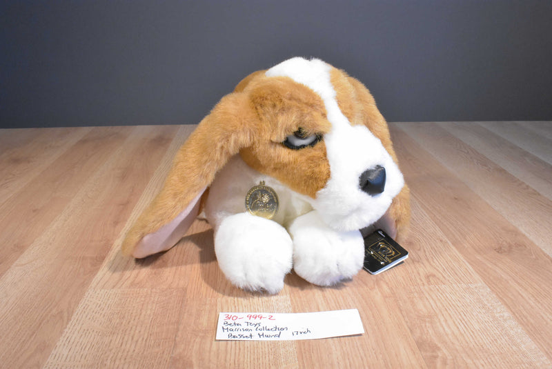 Beta Toys Harrison Collection Basset Hound Plush