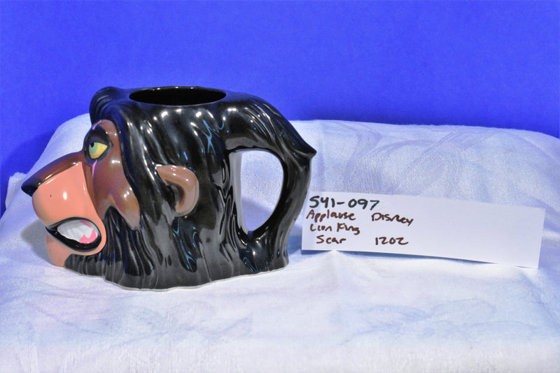Applause Disney Lion King Scar 12 oz. Ceramic Mug Cup