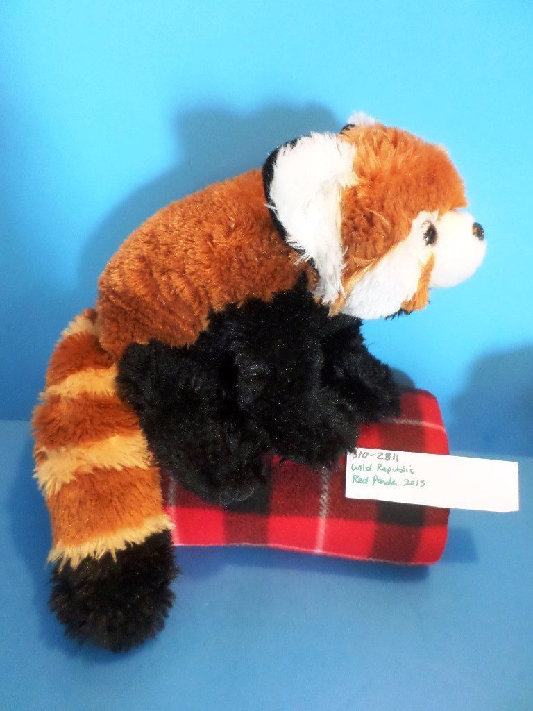 Wild Republic Red Panda 2015 Beanbag Plush