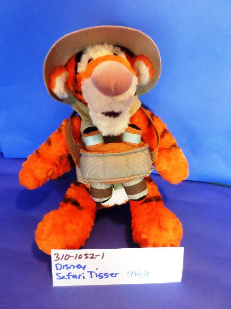 Disney World Animal Kingdom Safari Tigger Plush