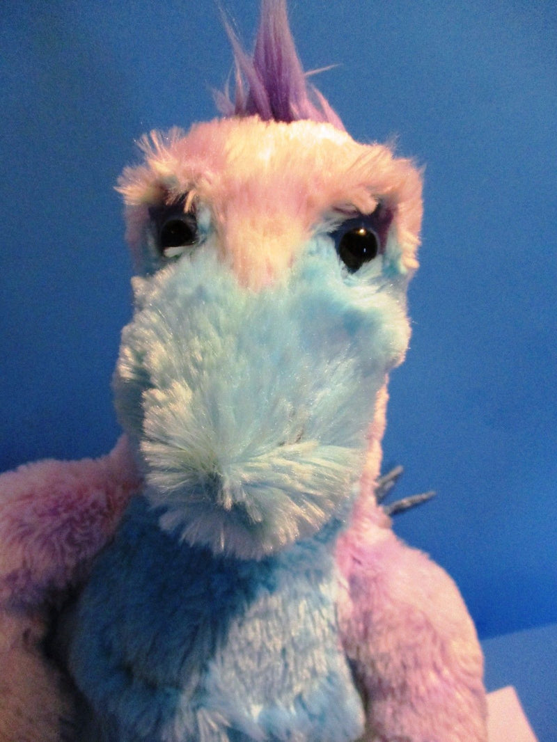 Build-A-Bear Purple and Blue Stegosaurus Dinosaur Plush