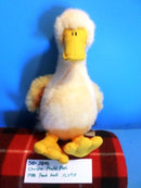 Chrisha Playful Plush Peach Duck 1988 Plush