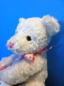 Dan Dee Vase Hugger White Teddy Bear Plush