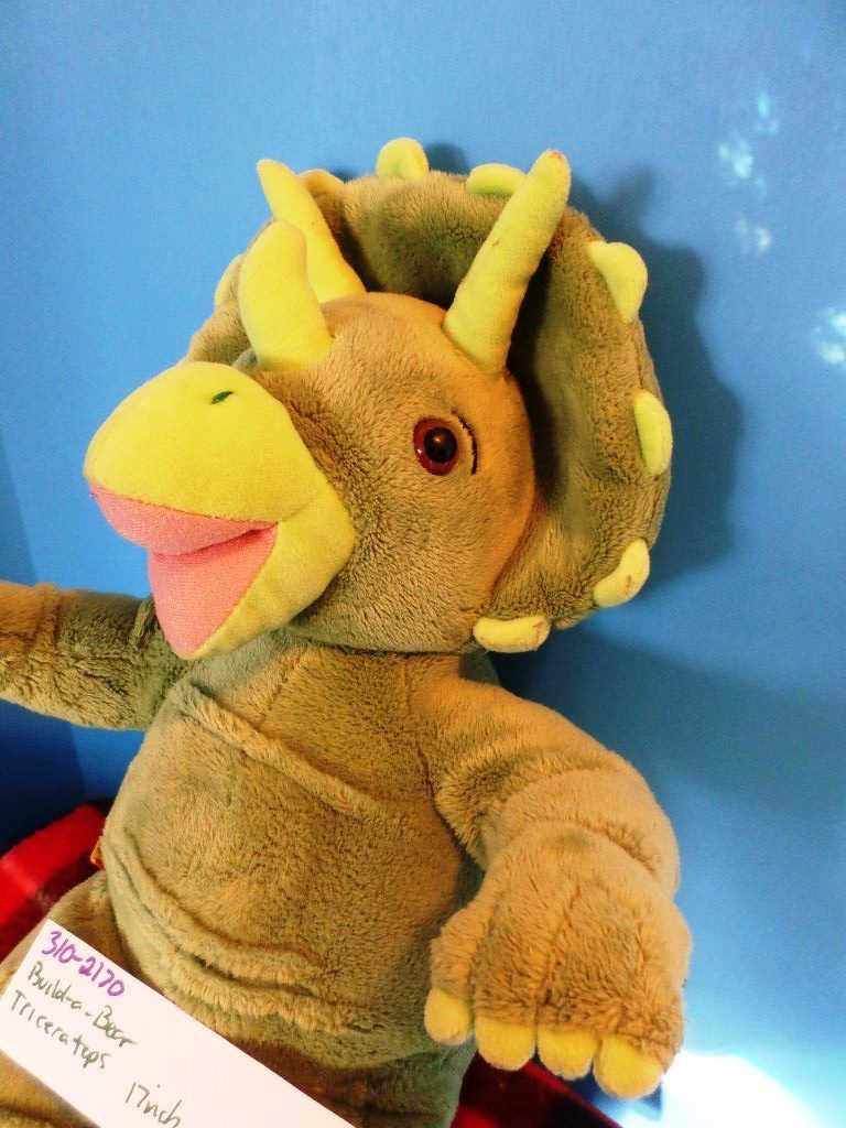 Build-A-Bear Triceratops Dinosaur Plush