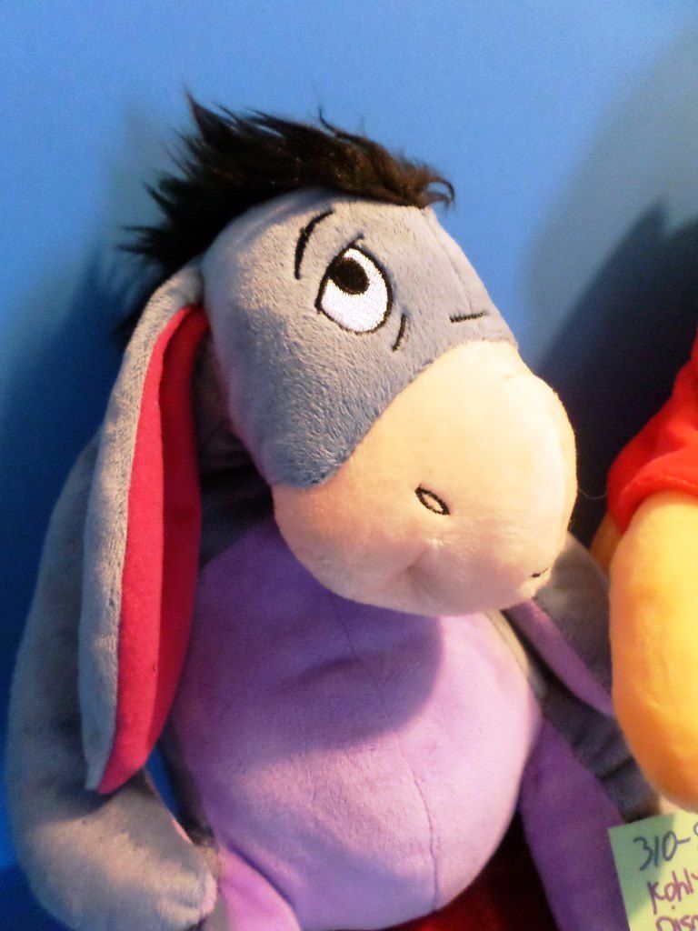 Kohl's Cares Disney Pooh and Eeyore Plush