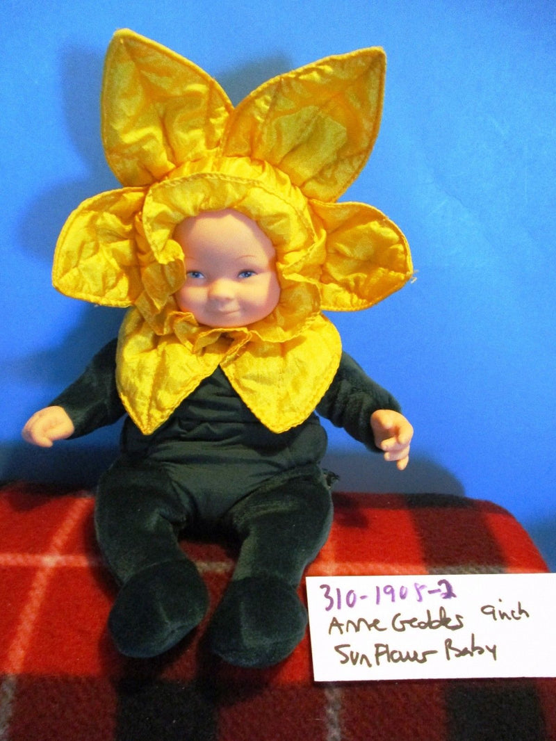 Anne Geddes Daffodil Baby Beanbag Plush