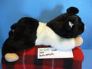 A&A Black and White Pig Beanbag Plush