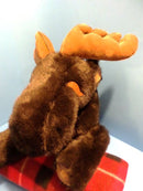 A&A Fancy Zoo Moose Beanbag Plush