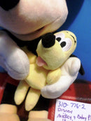 Just Play Disney Mickey Mouse and Baby Pluto Plush