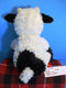 Aurora Tubbie Wubbies Black and White Holstein Cow Beanbag Plush