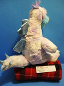 Build-A-Bear Purple and Blue Stegosaurus Dinosaur Plush