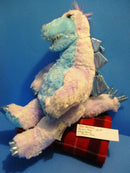 Build-A-Bear Purple and Blue Stegosaurus Dinosaur Plush