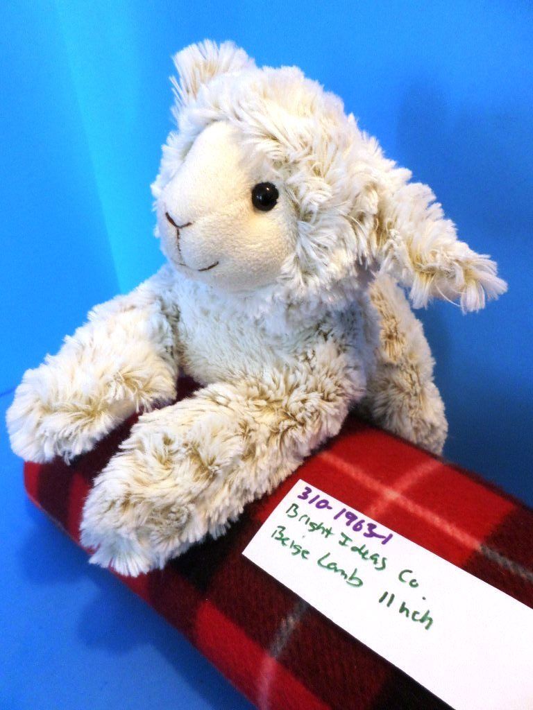 Bright Ideas Beige Lamb Plush