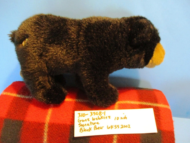 Ganz Webkinz Signature Black Bear WKSS2002 Plush (No Code)